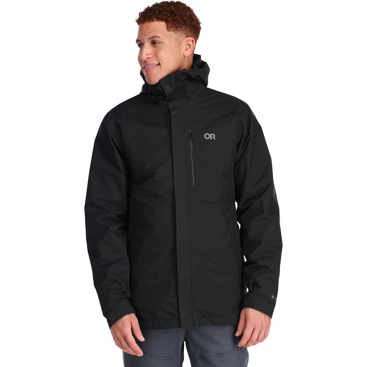 Outdoor Research Foray 3-in-1 Parka - Men's Black, S