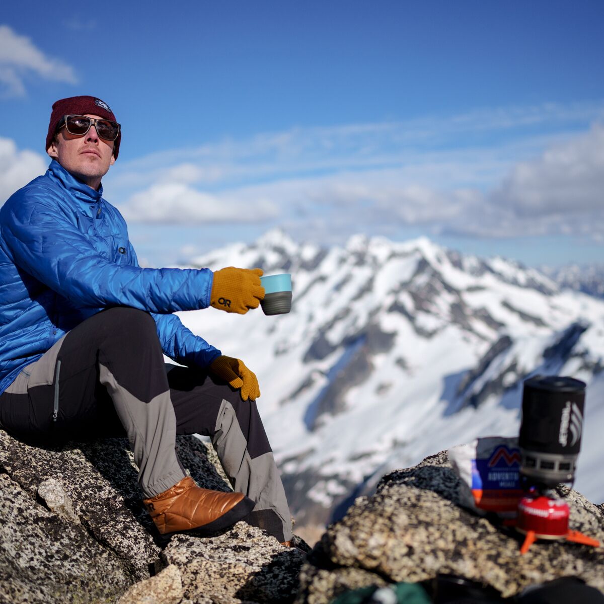 men's tundra slip on aerogel booties