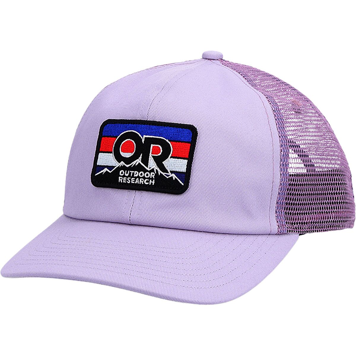 Outdoor Research Outdoor Research Advocate Stripe Patch Cap Lavender, One Size