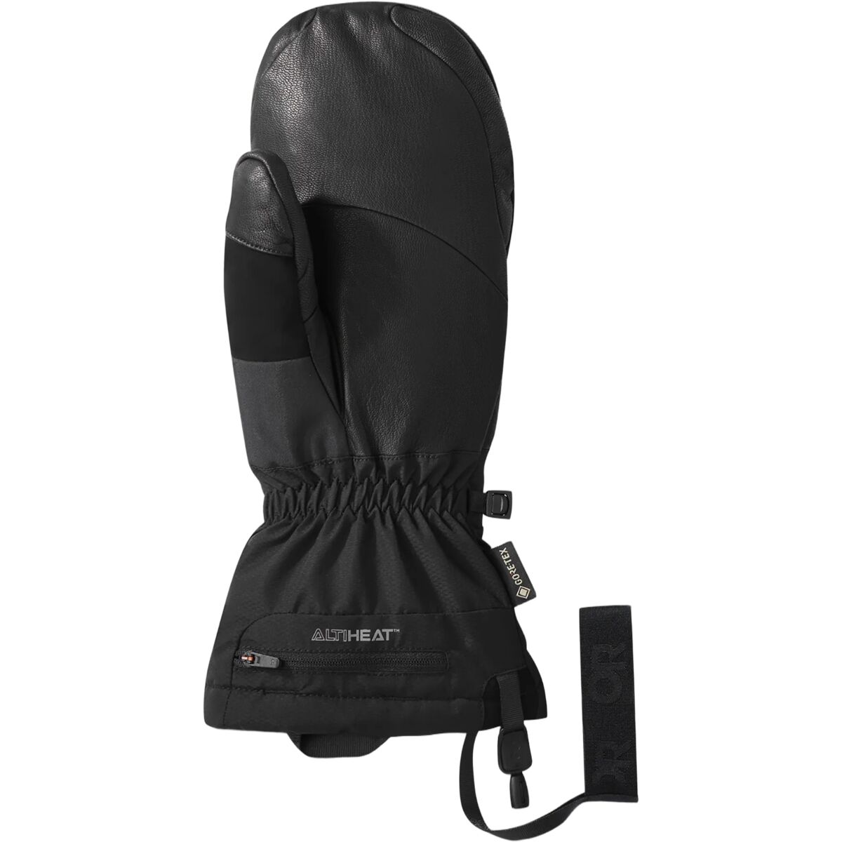 Image of Outdoor Research Prevail Heated GORE-TEX Mitten Solid Black, XS