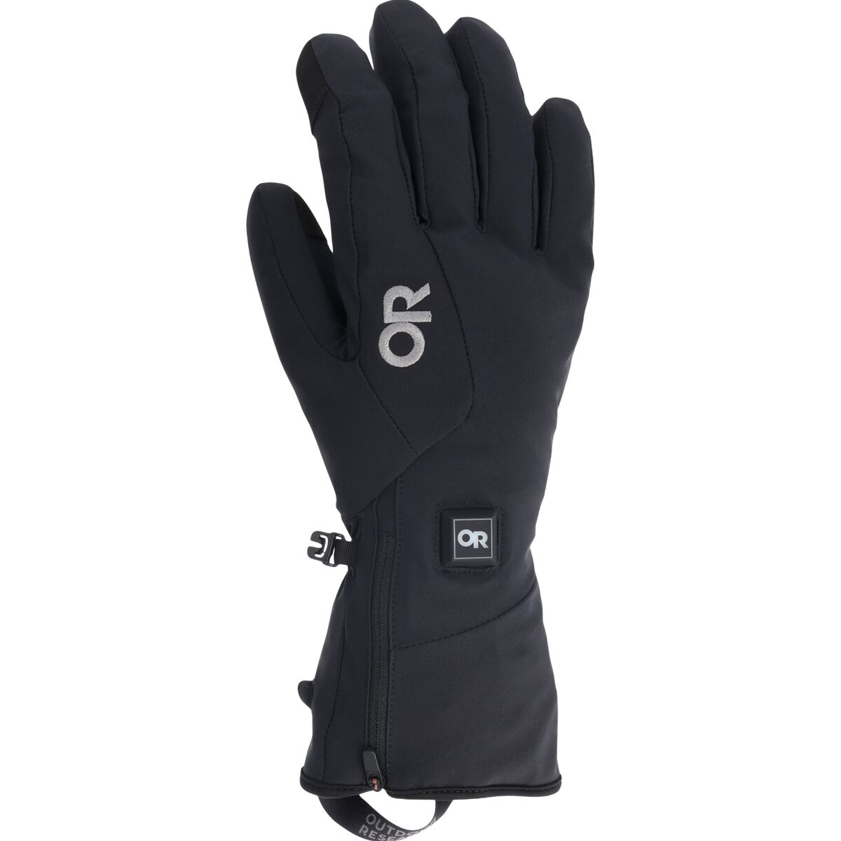 Image of Outdoor Research Sureshot Heated Softshell Glove Solid Black, M