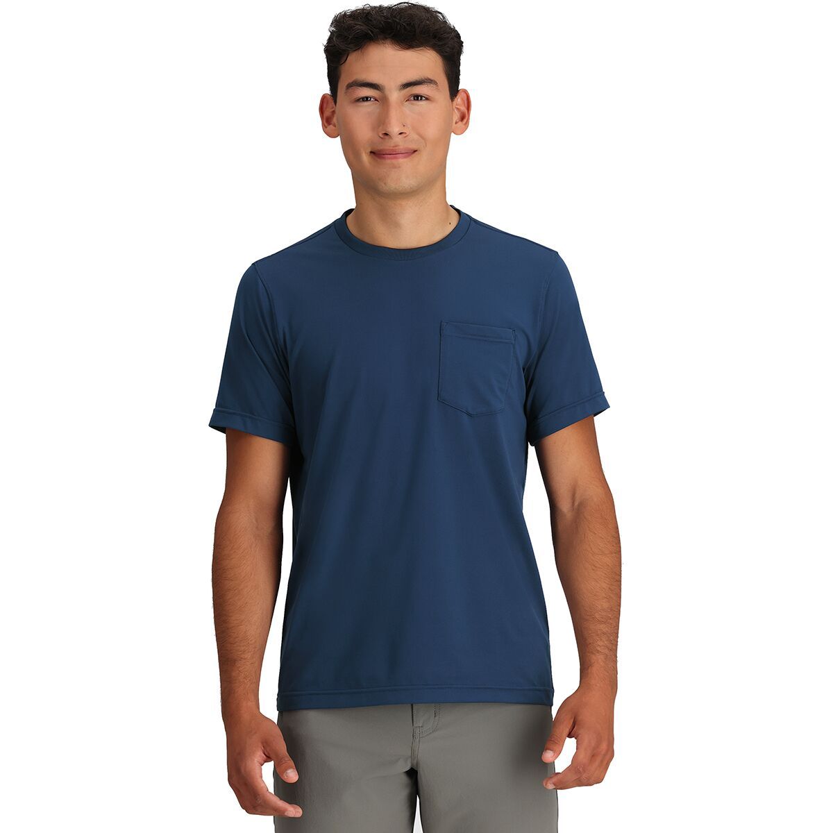 Image of Outdoor Research Essential Pocket T-Shirt - Men's Cenote, S