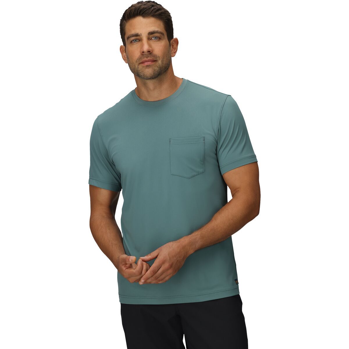 Image of Outdoor Research Essential Pocket T-Shirt - Men's Neptune, M