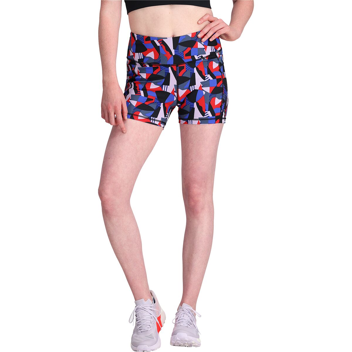 Image of Outdoor Research Ad-Vantage 4in Printed Shorts - Women's Ultra Geo, M