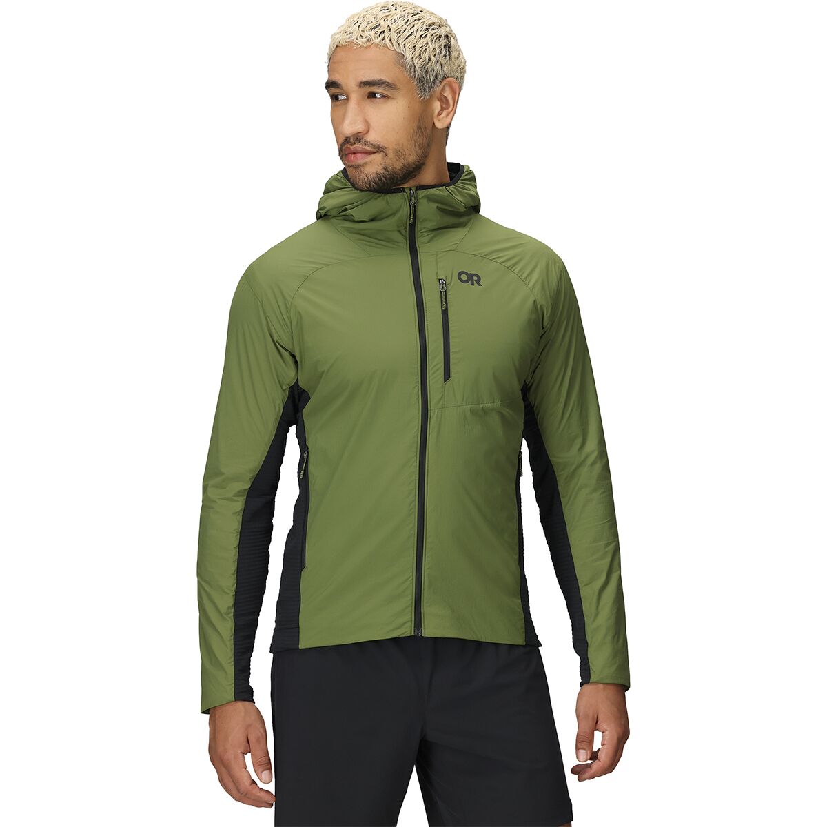 Image of Outdoor Research Deviator Hoodie - Men's Willow/Black, XXL