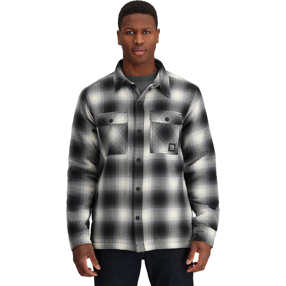 Image of Outdoor Research Feedback Shirt Jacket - Men's Black, XL