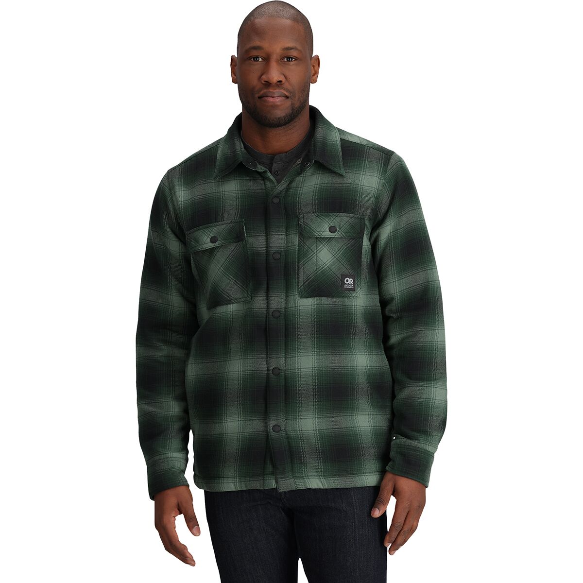 Image of Outdoor Research Feedback Shirt Jacket - Men's Grove, 3XL