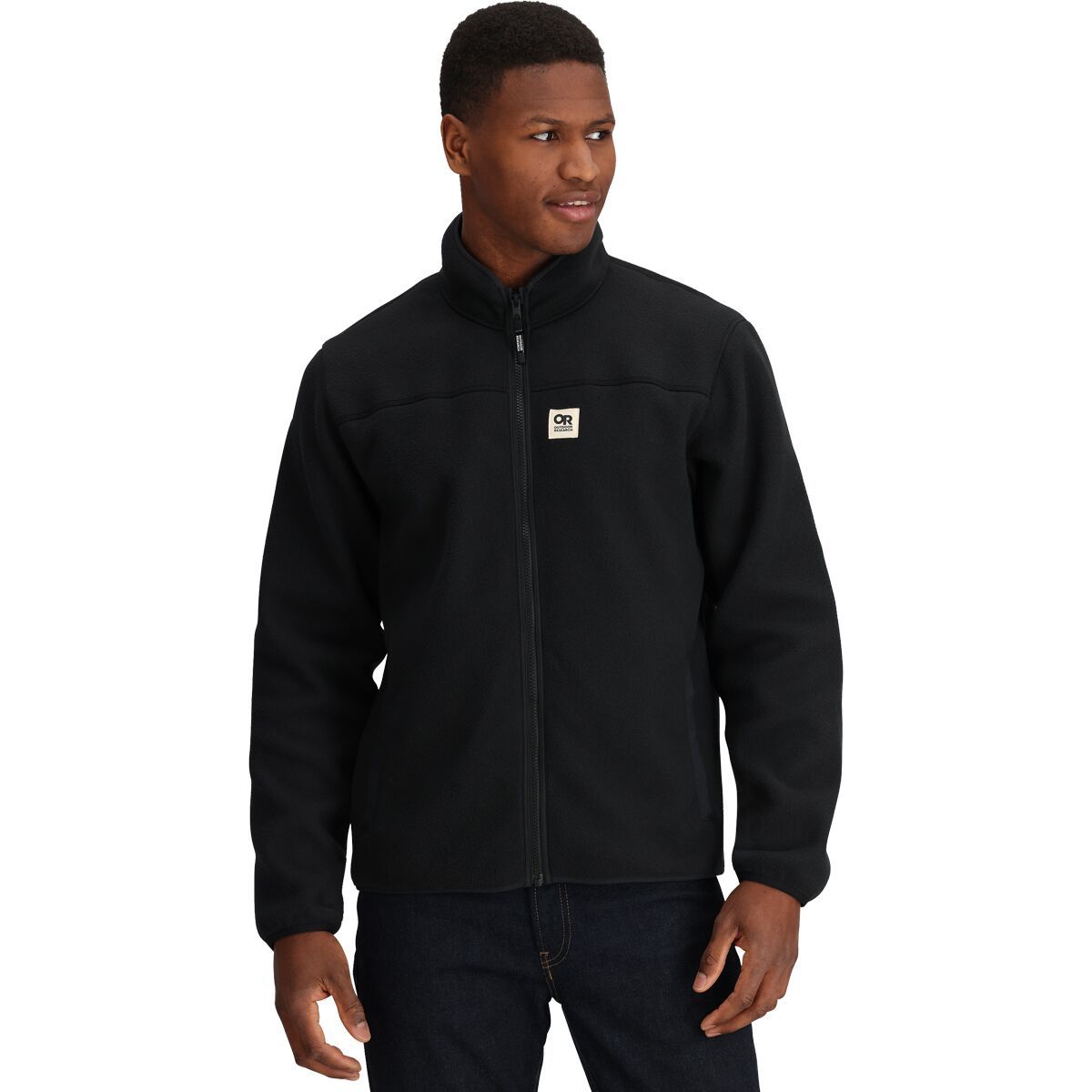 Outdoor Research Tokeland Fleece Jacket - Men's Black, S