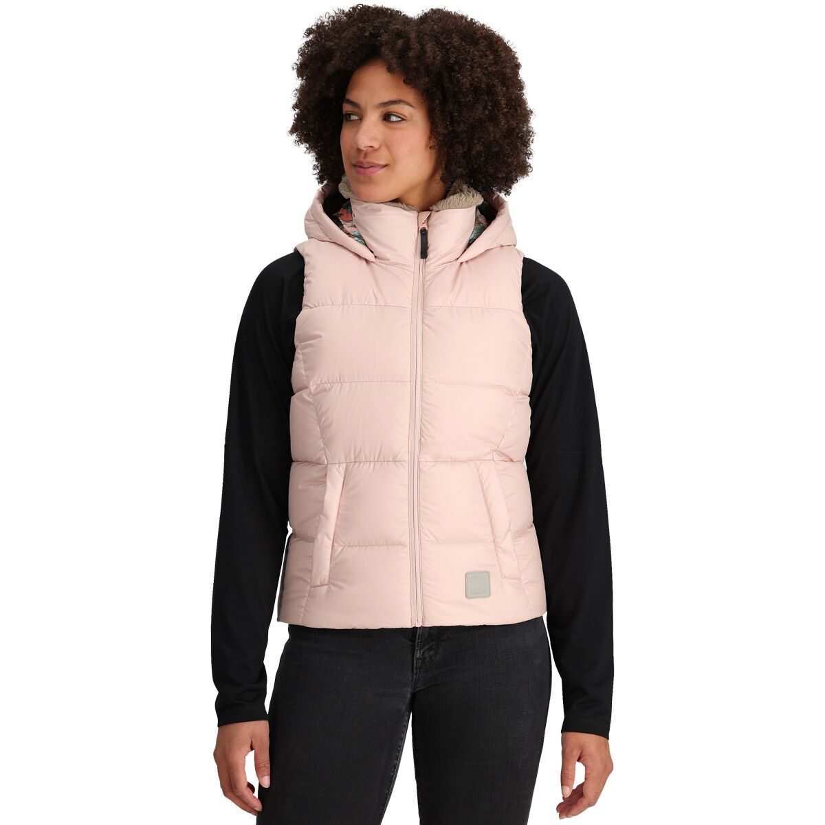 Outdoor Research Coldfront Hooded Down Vest II - Women's Sienna, L
