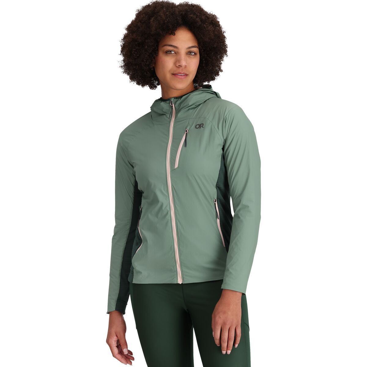 Outdoor Research Deviator Hoodie - Women's Balsam/Grove, L