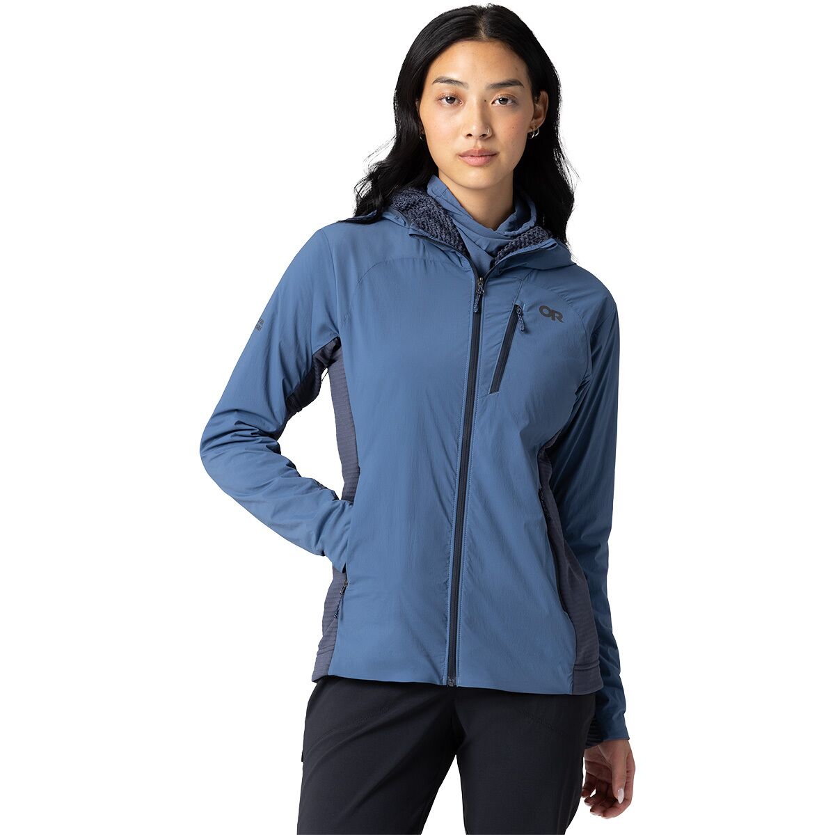 Image of Outdoor Research Deviator Hoodie - Women's Skyline/Atlantic, XS