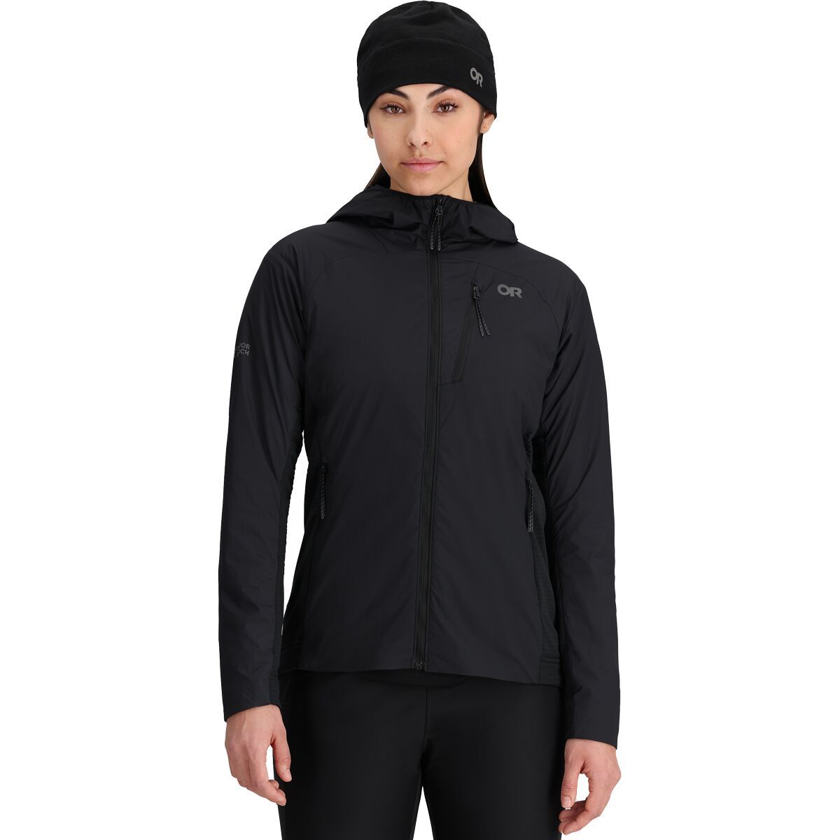 Image of Outdoor Research Deviator Hoodie - Women's Solid Black, XS