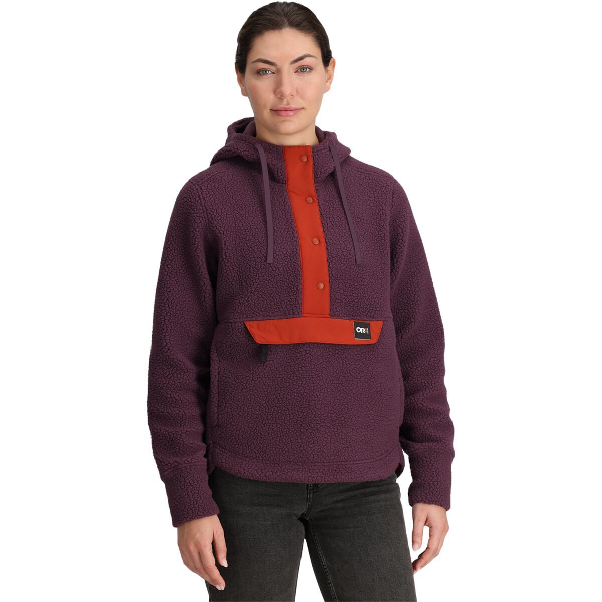 Image of Outdoor Research Grayland Fleece Pullover Hoodie - Women's Amethyst, XS