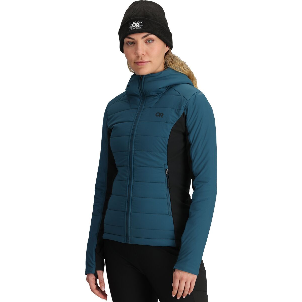 Image of Outdoor Research Shadow Hoodie II - Women's Harbor/Black, M