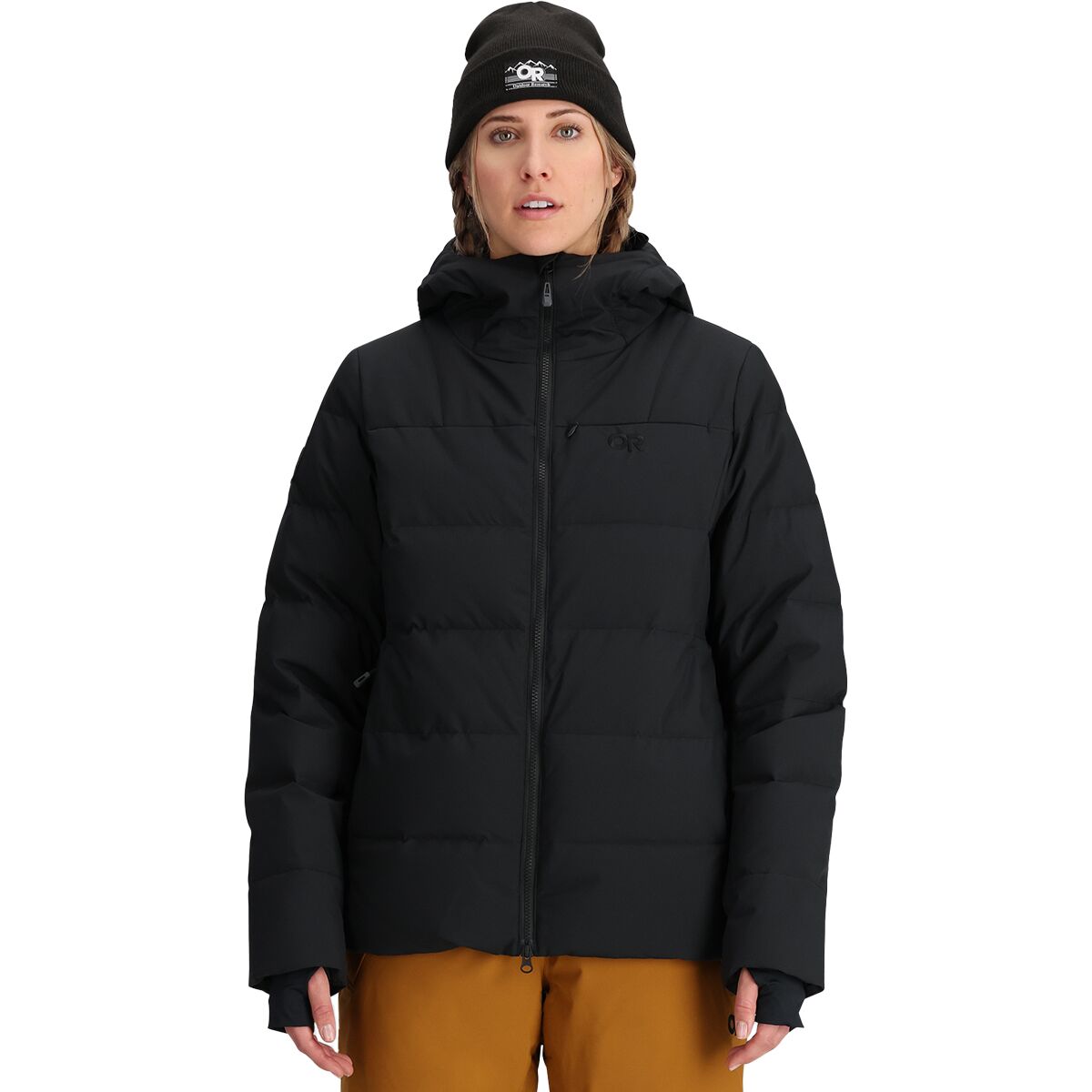 Image of Outdoor Research Snowcrew Down Jacket - Women's Black, M
