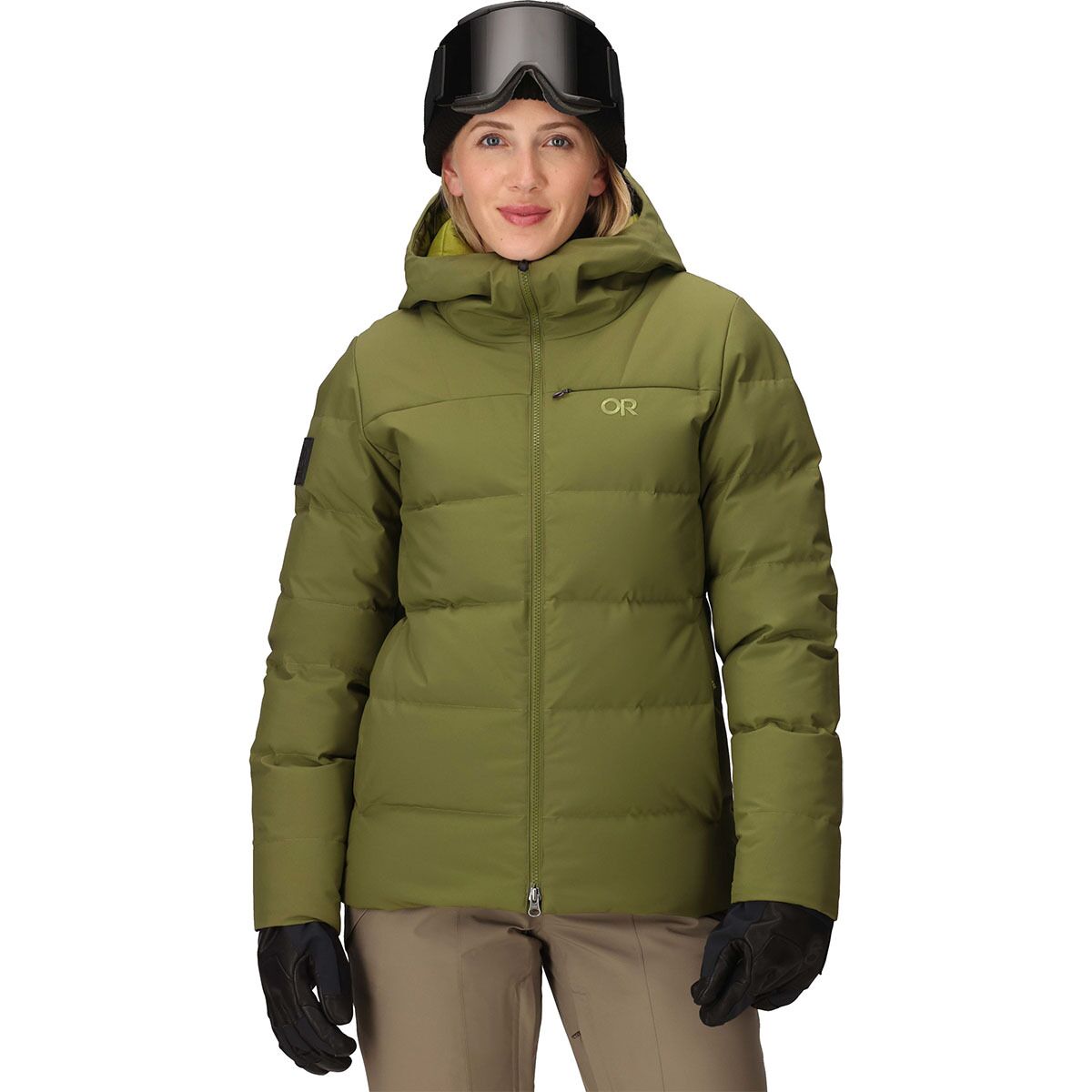 Image of Outdoor Research Snowcrew Down Jacket - Women's Willow, XXL
