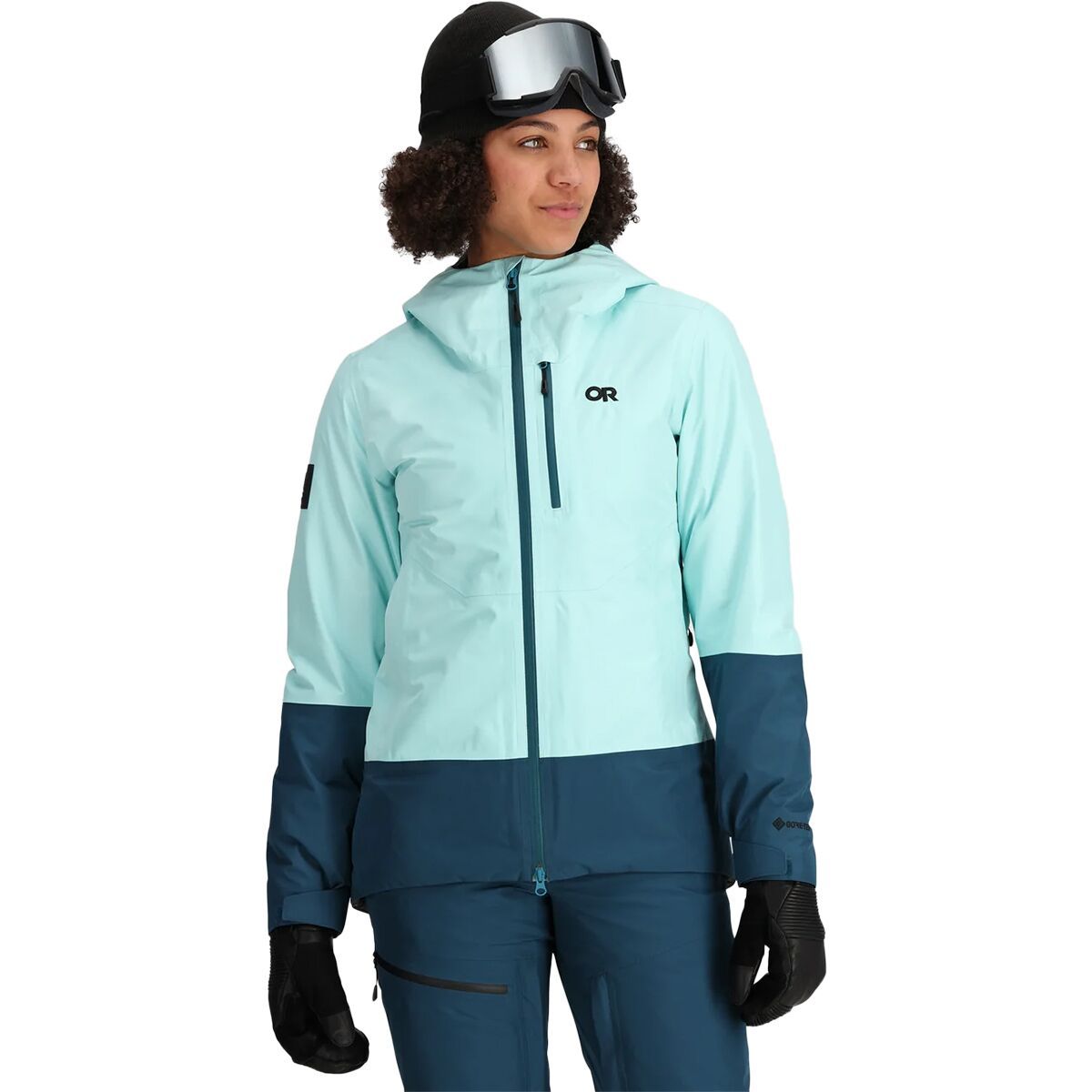 Outdoor Research Tungsten II Jacket - Women's Calcite/Harbor, XL