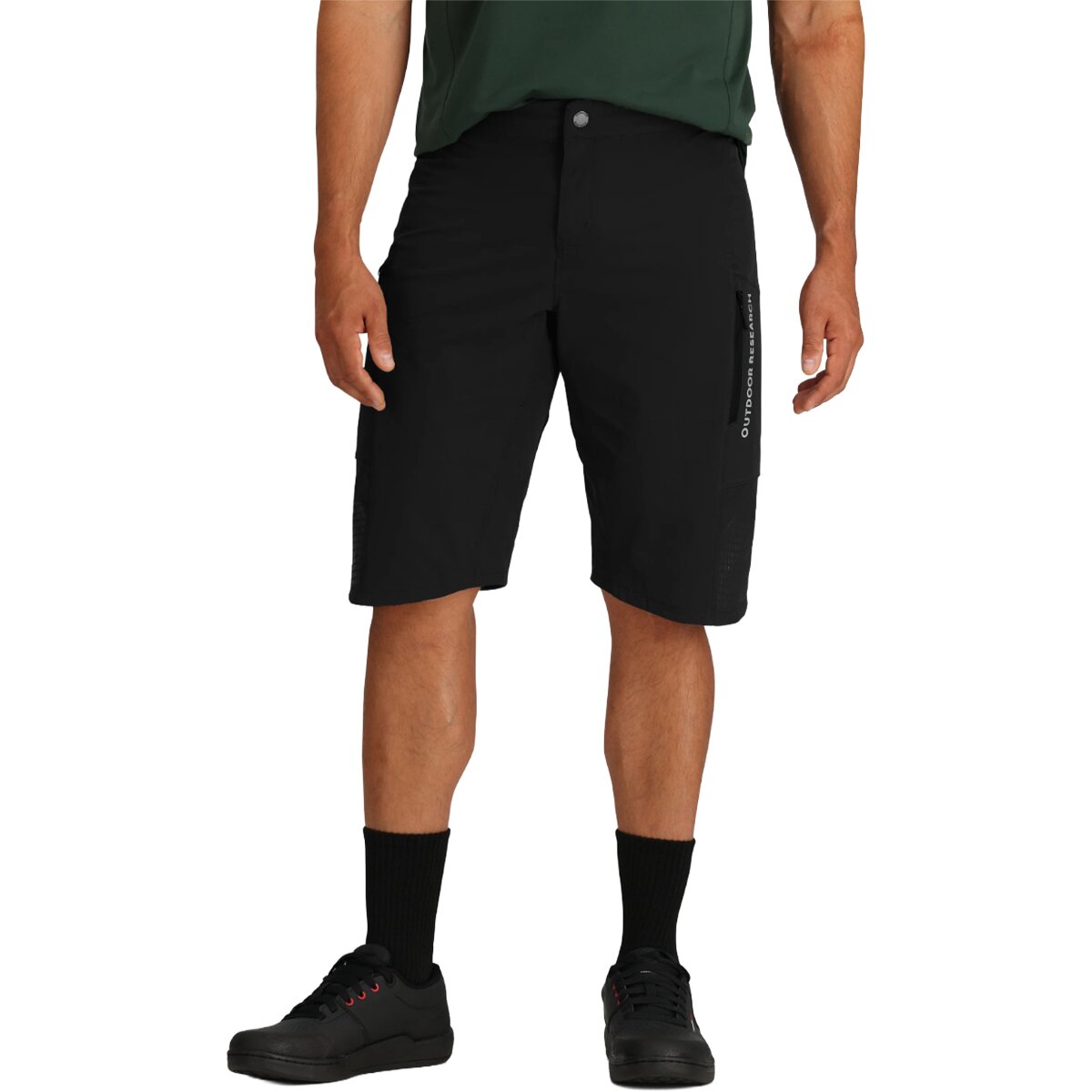 Image of Outdoor Research Freewheel Ride Short - Men's Black, 36