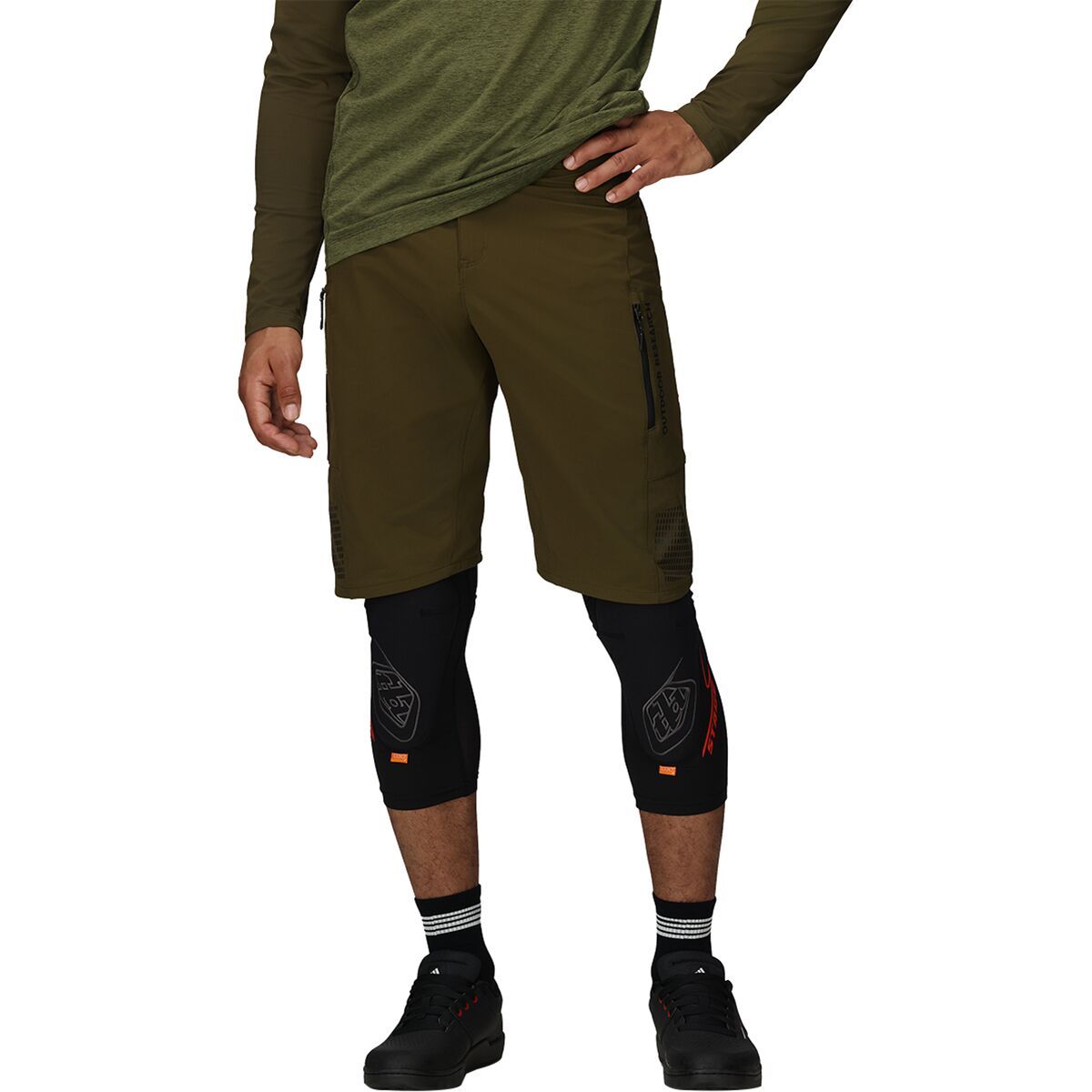 Image of Outdoor Research Freewheel Ride Short - Men's Dark Olive, 38