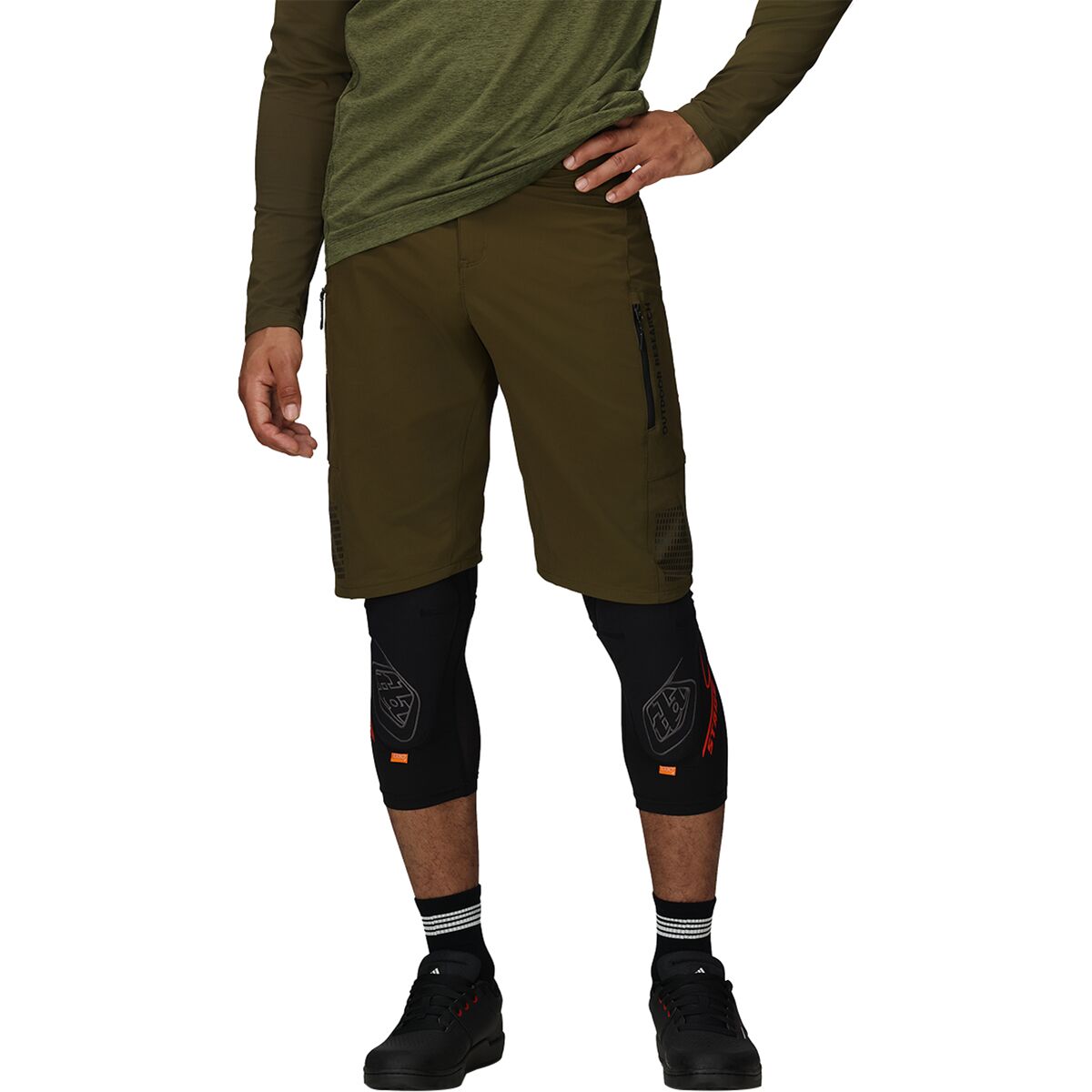 Image of Outdoor Research Freewheel Ride Short - Men's Dark Olive, 36