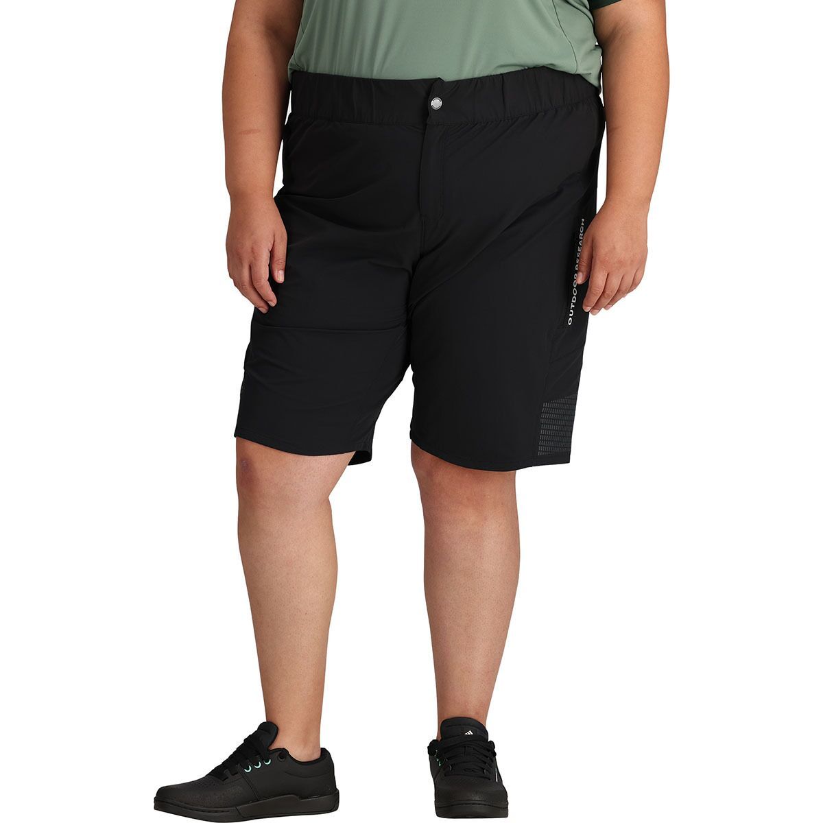 Image of Outdoor Research Freewheel Ride Short - Plus - Women's Black, 4X