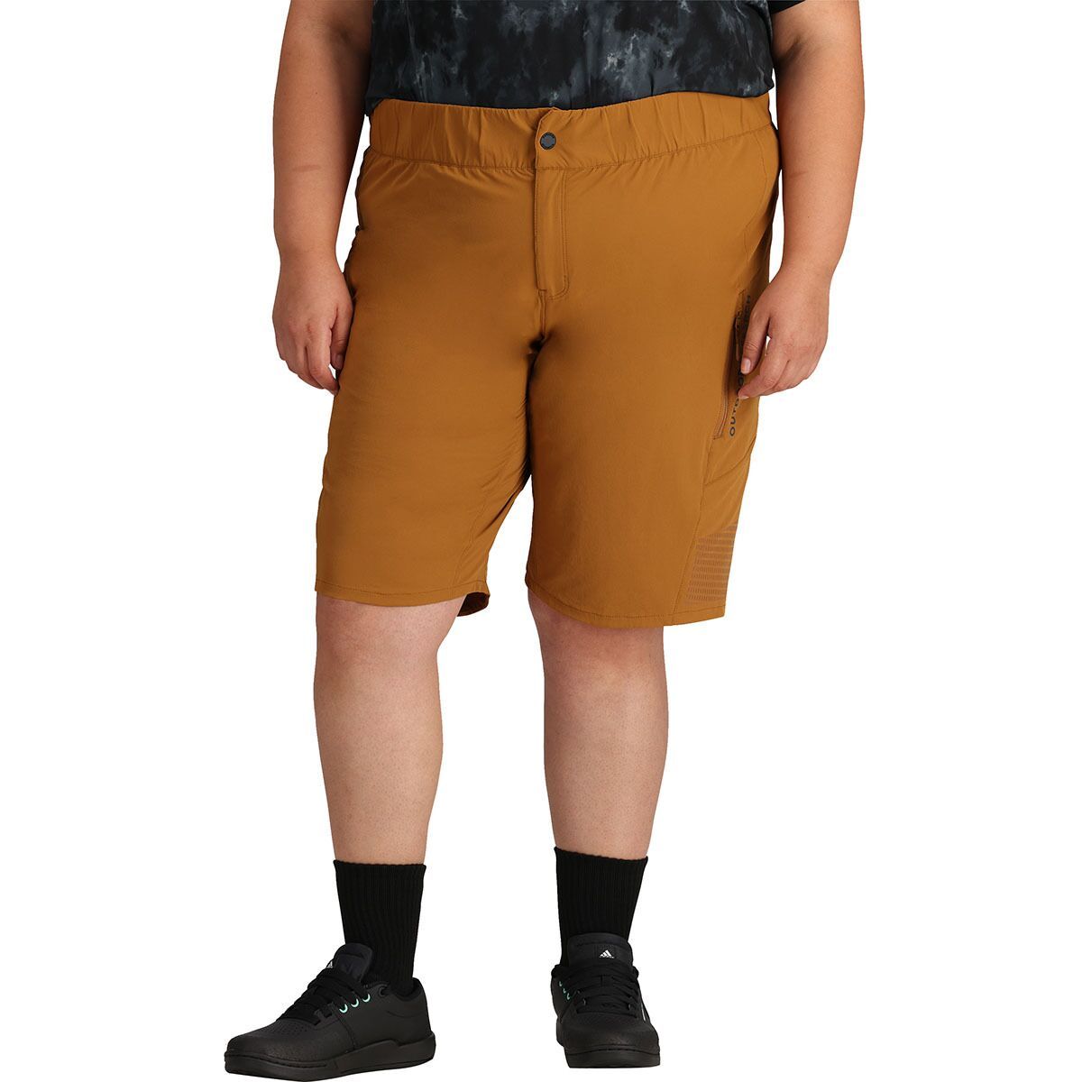 Image of Outdoor Research Freewheel Ride Short - Plus - Women's Bronze, 3X