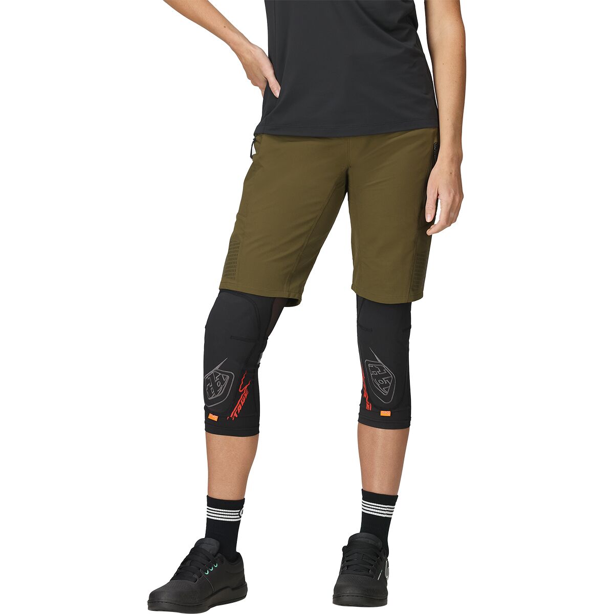 Image of Outdoor Research Freewheel Ride Short - Women's Dark Olive, 4