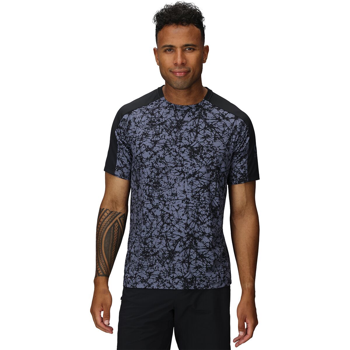 Image of Outdoor Research Freewheel Short-Sleeve Jersey - Men's Summit Atoms, S