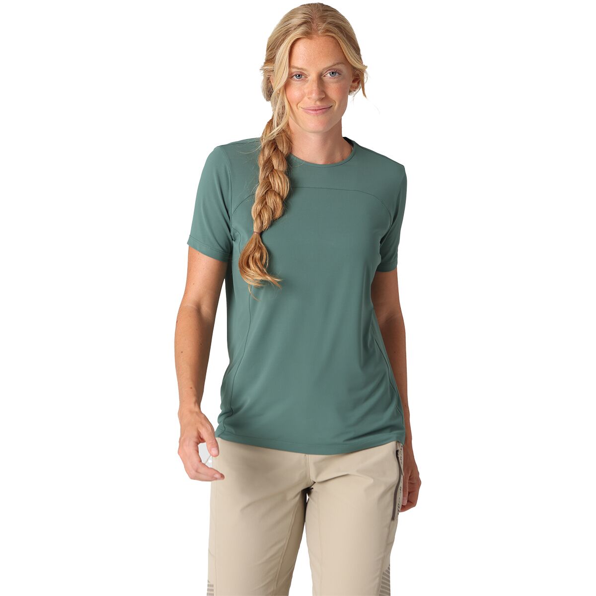 Image of Outdoor Research Freewheel Short-Sleeve Jersey - Women's Malachite, XS