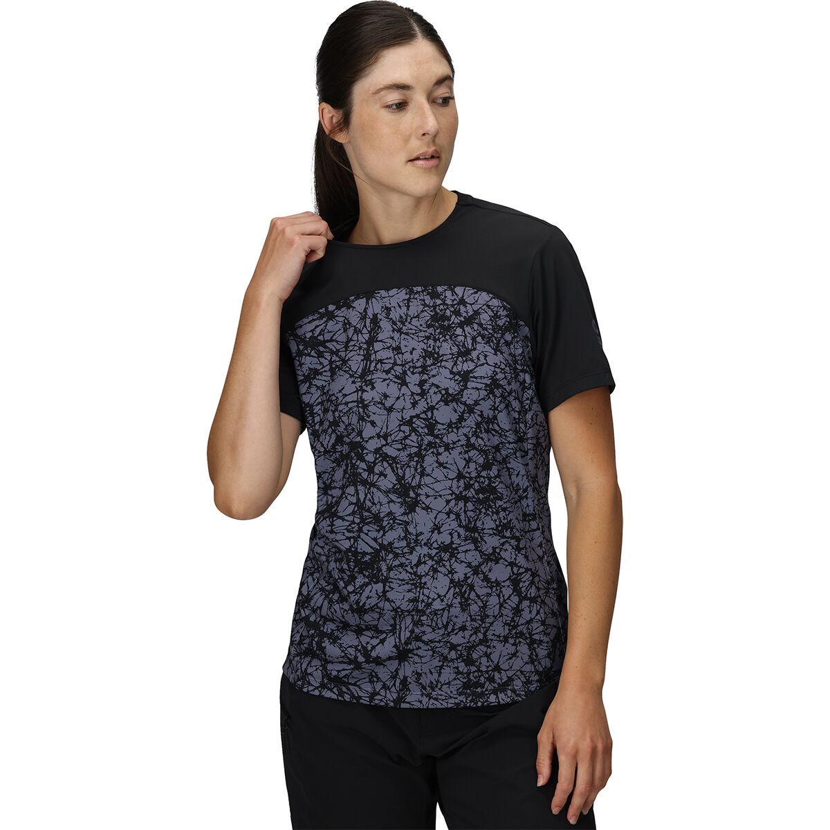 Image of Outdoor Research Freewheel Short-Sleeve Jersey - Women's Summit Atoms, L