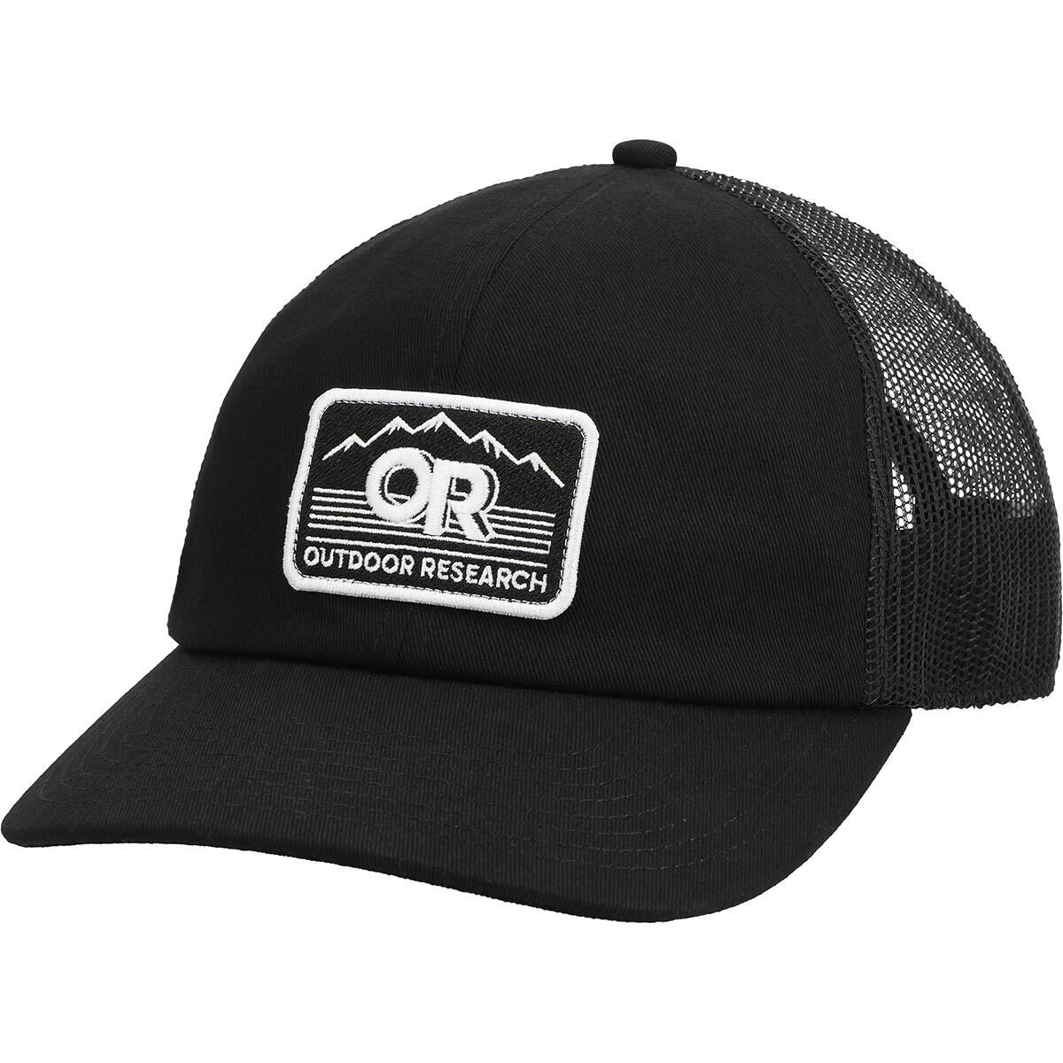 Outdoor Research Advocate Trucker Lo Pro Cap Black/White, One Size