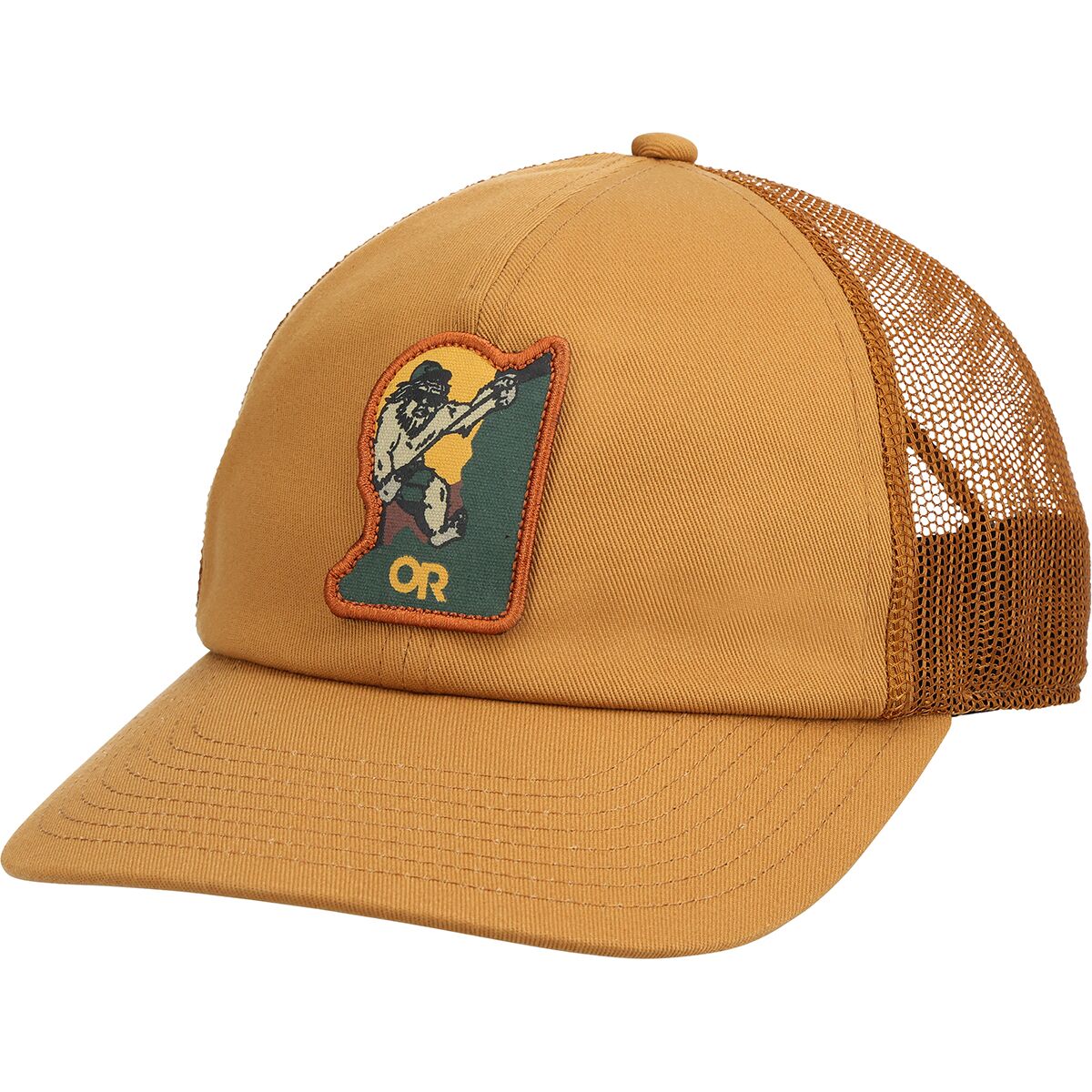 Outdoor Research Outdoor Research Squatch Trucker Lo Pro Cap Bronze, One Size