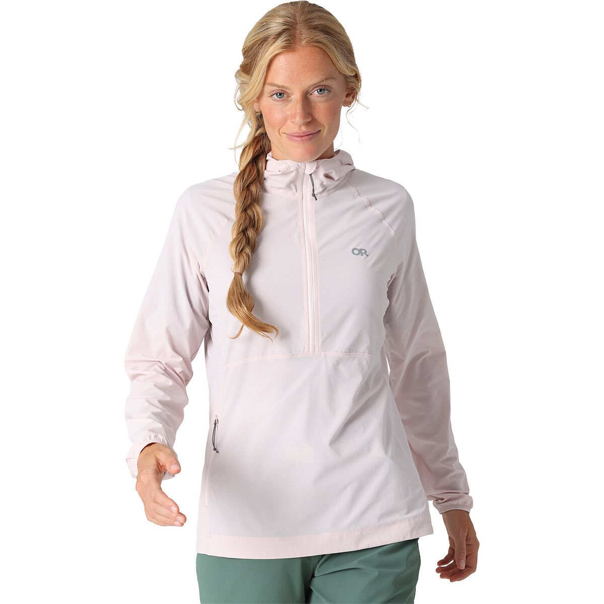 Image of Outdoor Research Astroman Air Sun Hoodie - Women's Cherry Blossom, XL