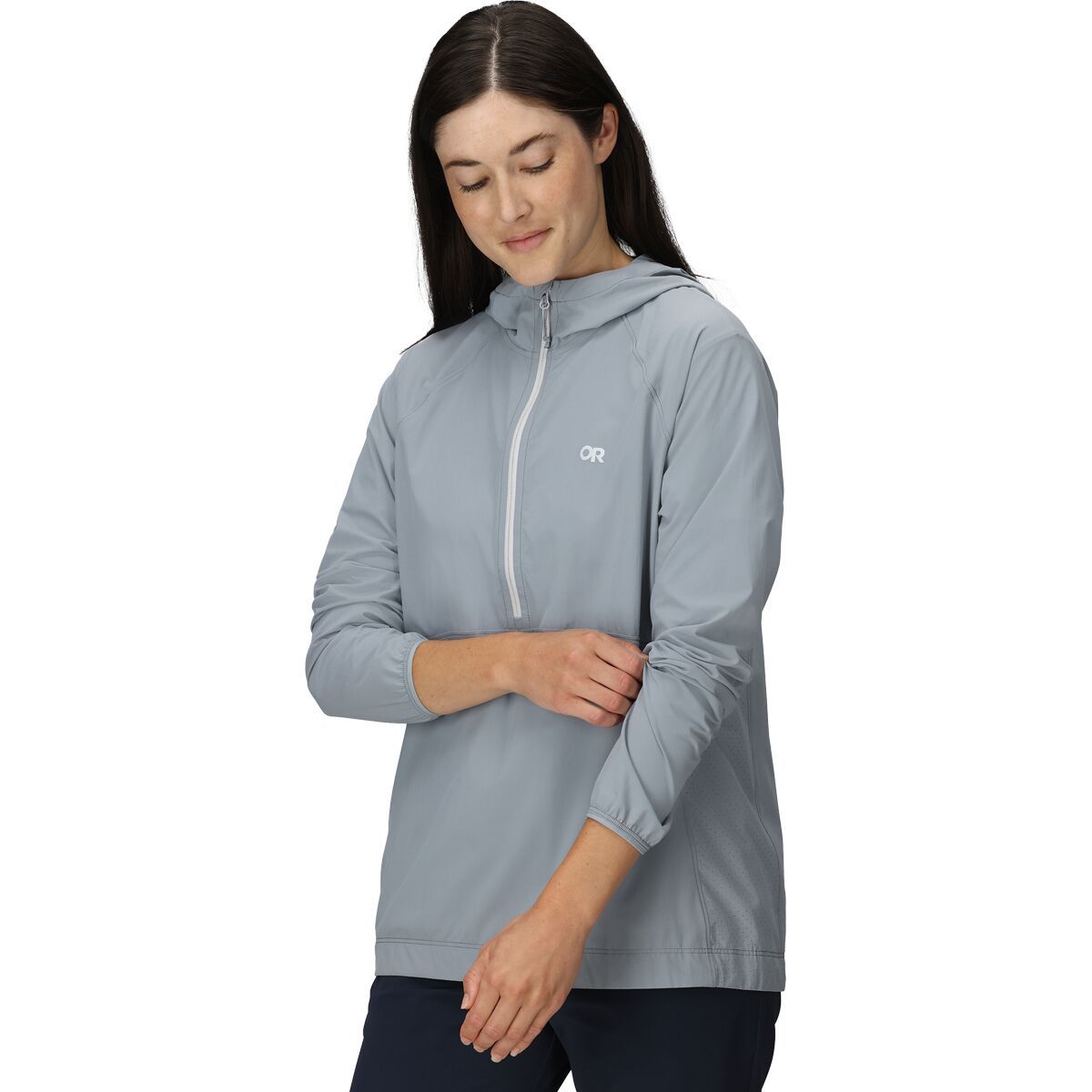 Image of Outdoor Research Astroman Air Sun Hoodie - Women's Slate, S