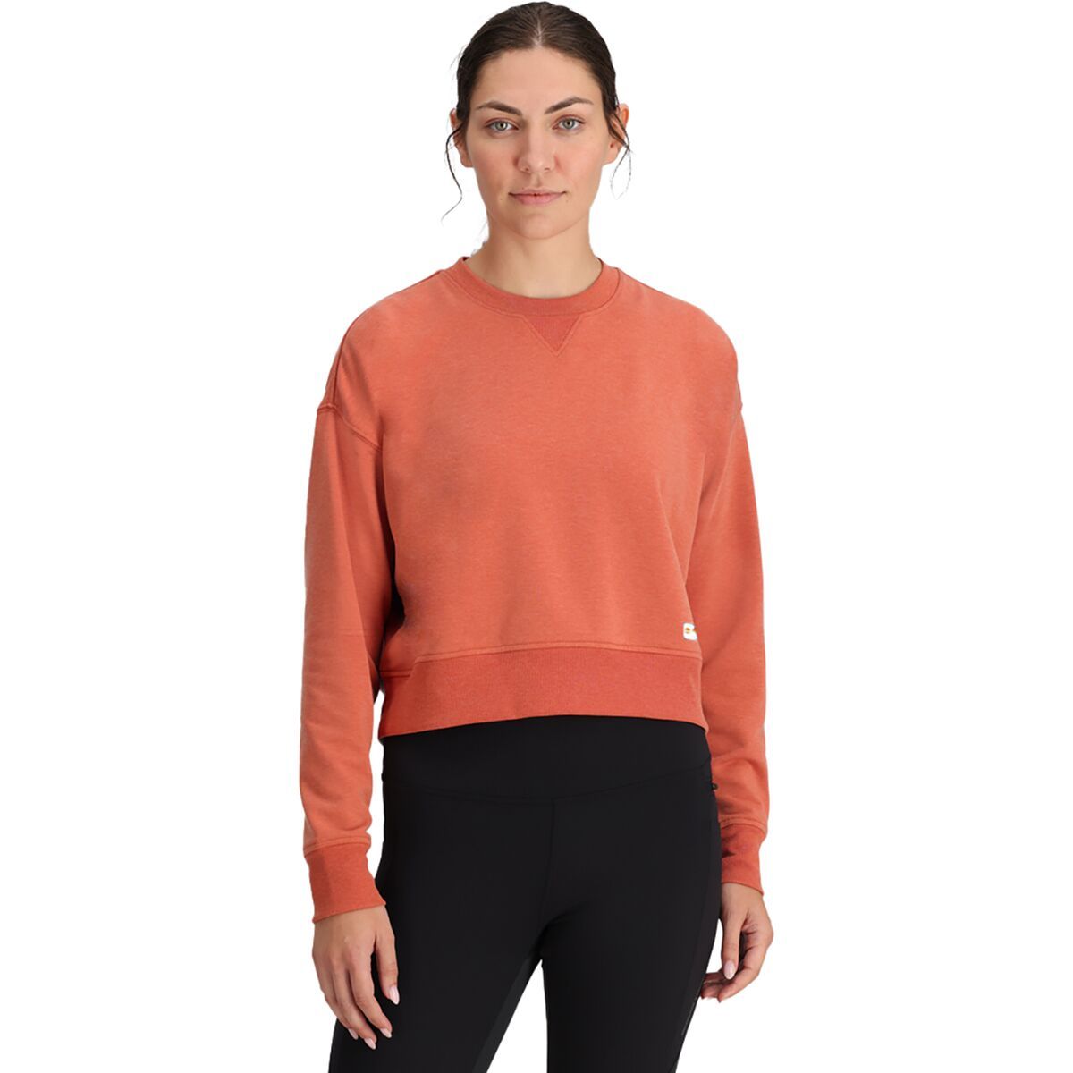 Image of Outdoor Research Essential Fleece Crew Pullover - Women's Light Terra, S