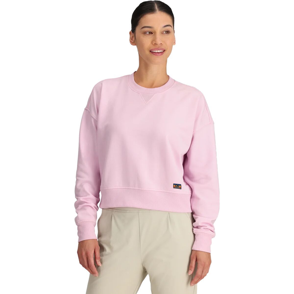 Outdoor Research Essential Fleece Crew Pullover - Women's Margarita, L