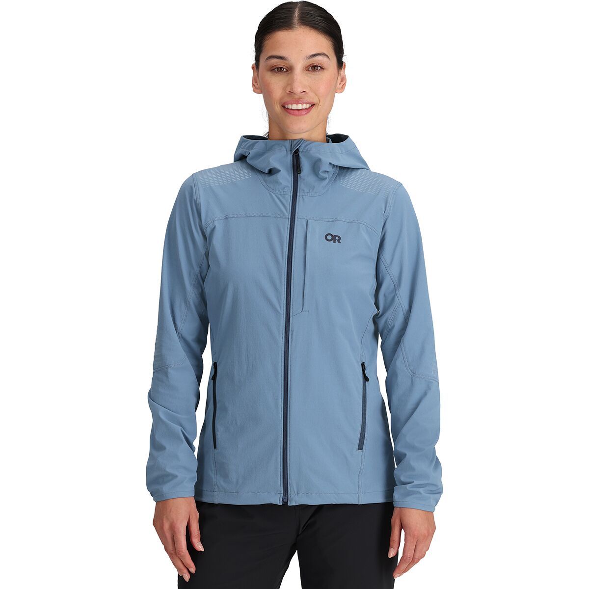 Outdoor Research Ferrosi DuraPrint Hooded Jacket - Women's Olympic, XL