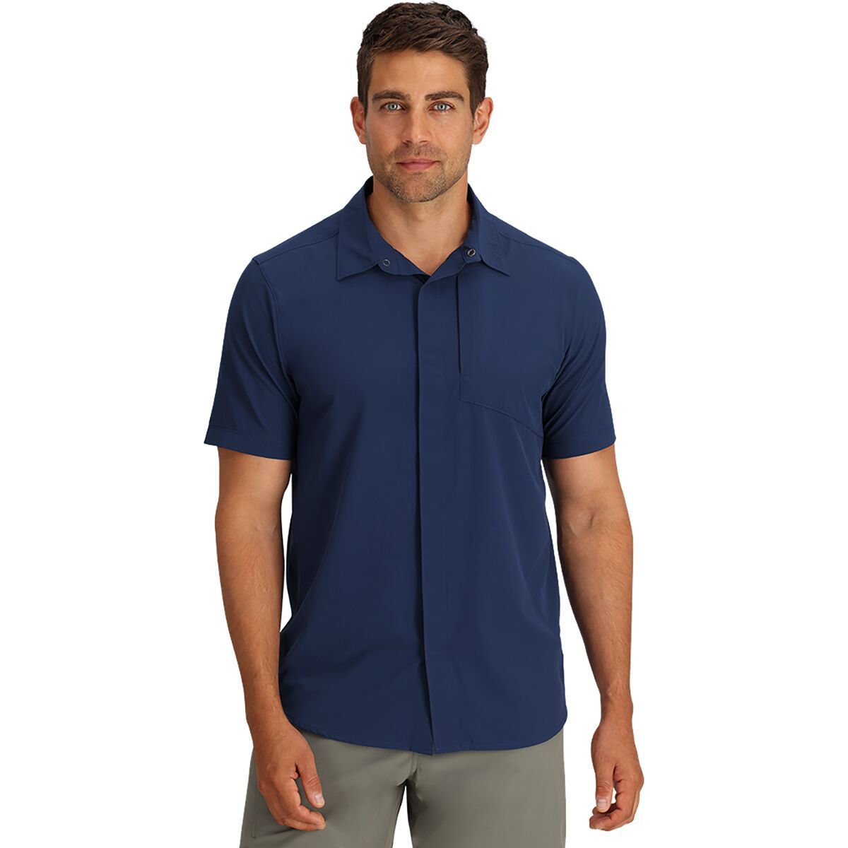 Outdoor Research Astroman Air Short-Sleeve Shirt - Men's Cenote, S
