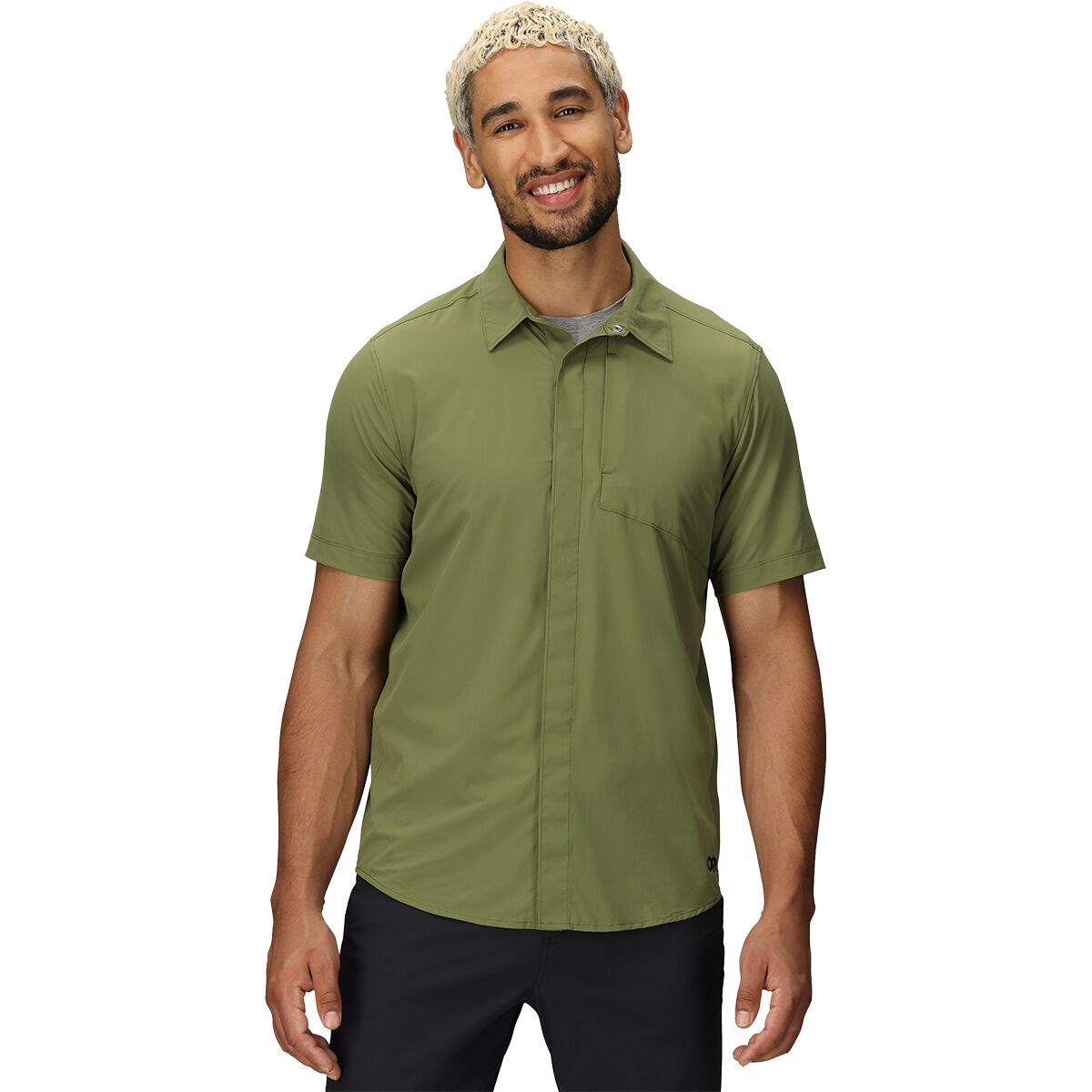 Image of Outdoor Research Astroman Air Short-Sleeve Shirt - Men's Willow, XL