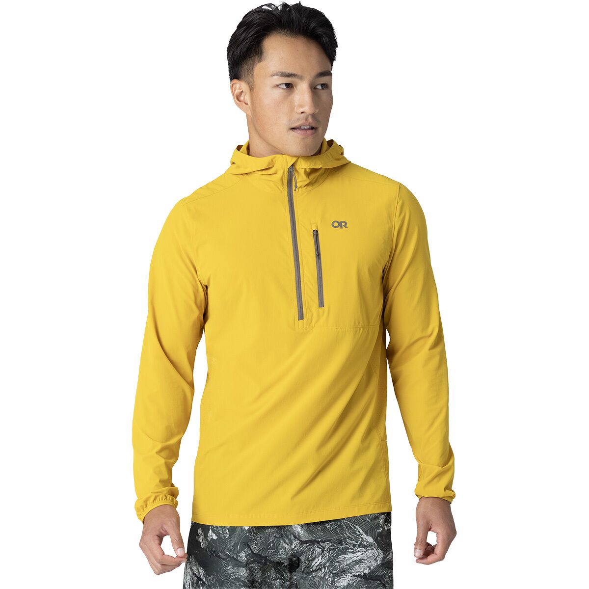 Image of Outdoor Research Astroman Air Sun Hoodie - Men's Amber, S
