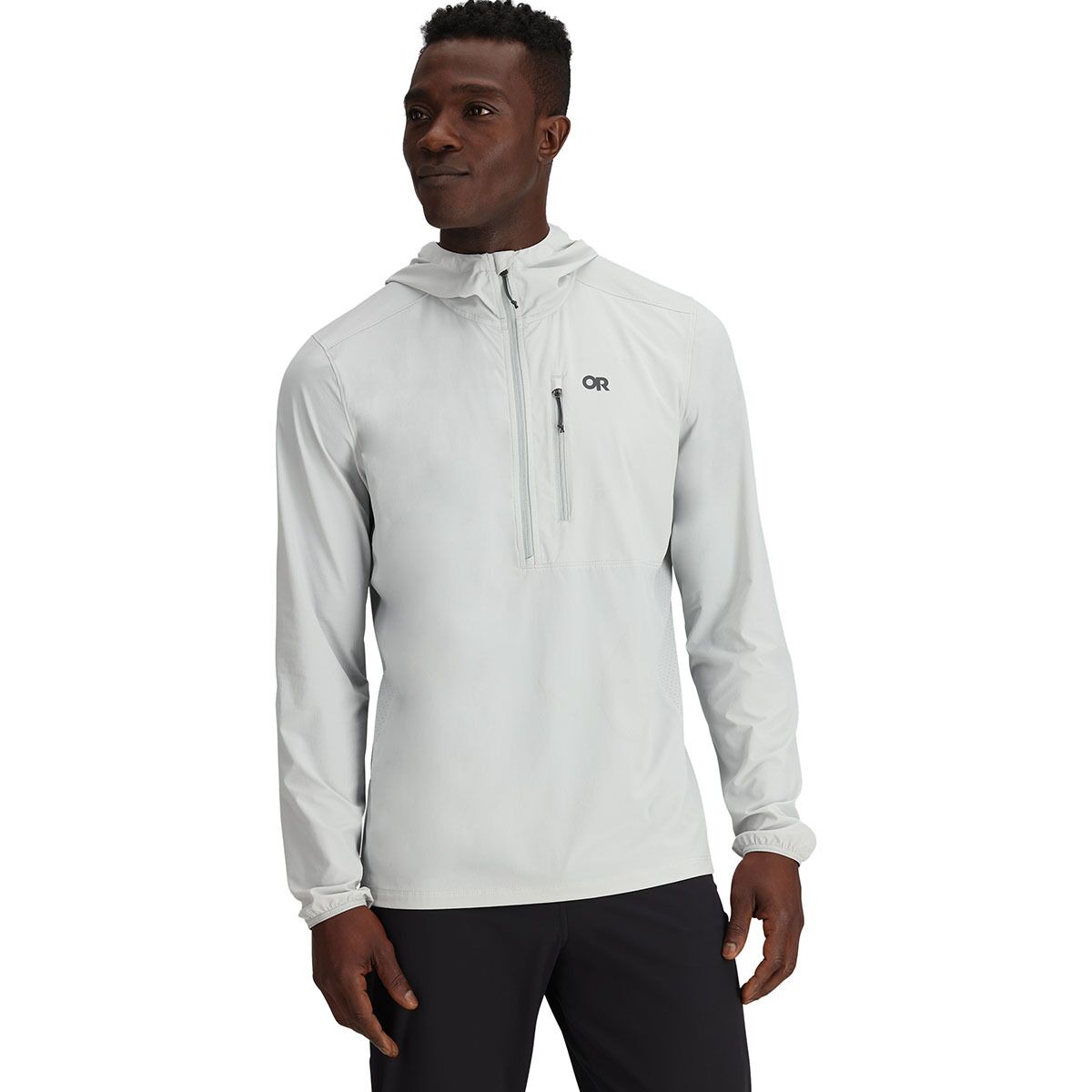 Outdoor Research Outdoor Research Astroman Air Sun Hoodie - Men's Pebble, XL