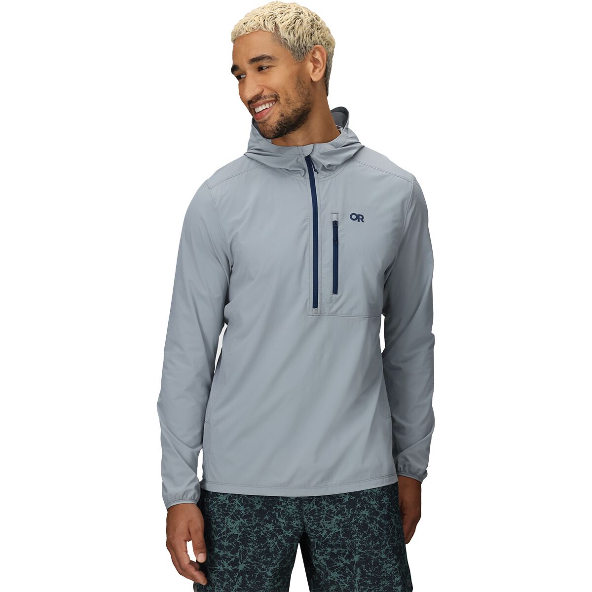 Image of Outdoor Research Astroman Air Sun Hoodie - Men's Slate, XL