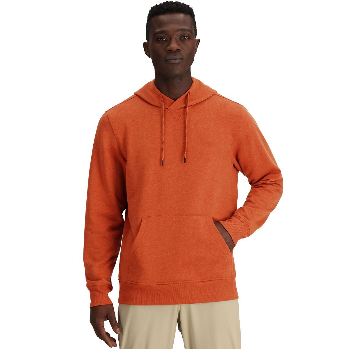 Image of Outdoor Research Essential Fleece Pullover Hoodie - Men's Terra, S