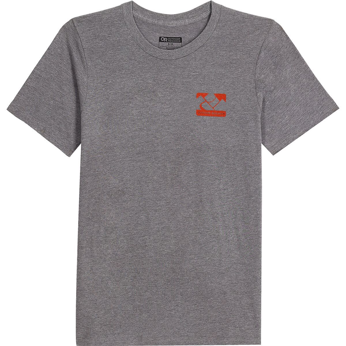 Image of Outdoor Research Switchback Logo T-Shirt Pebble/Spice, S