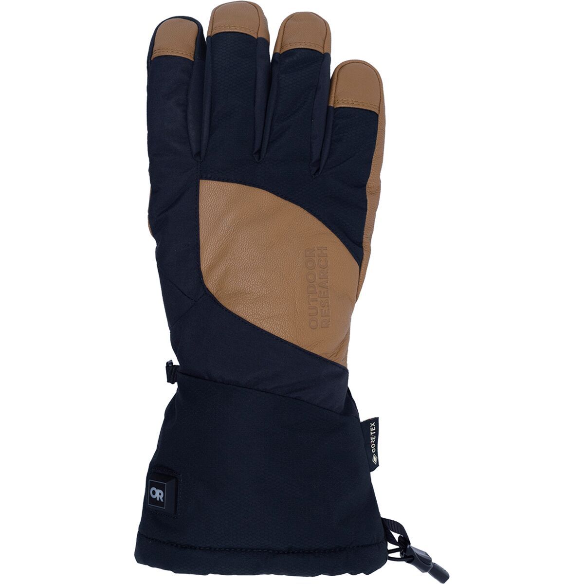 Image of Outdoor Research Prevail Heated GORE-TEX Glove Black/Dark Natural, L
