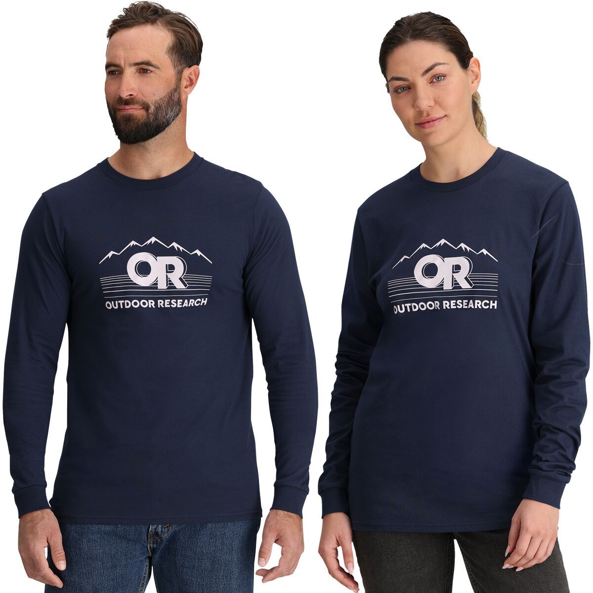 Outdoor Research Advocate Long-Sleeve T-Shirt Dark Navy
