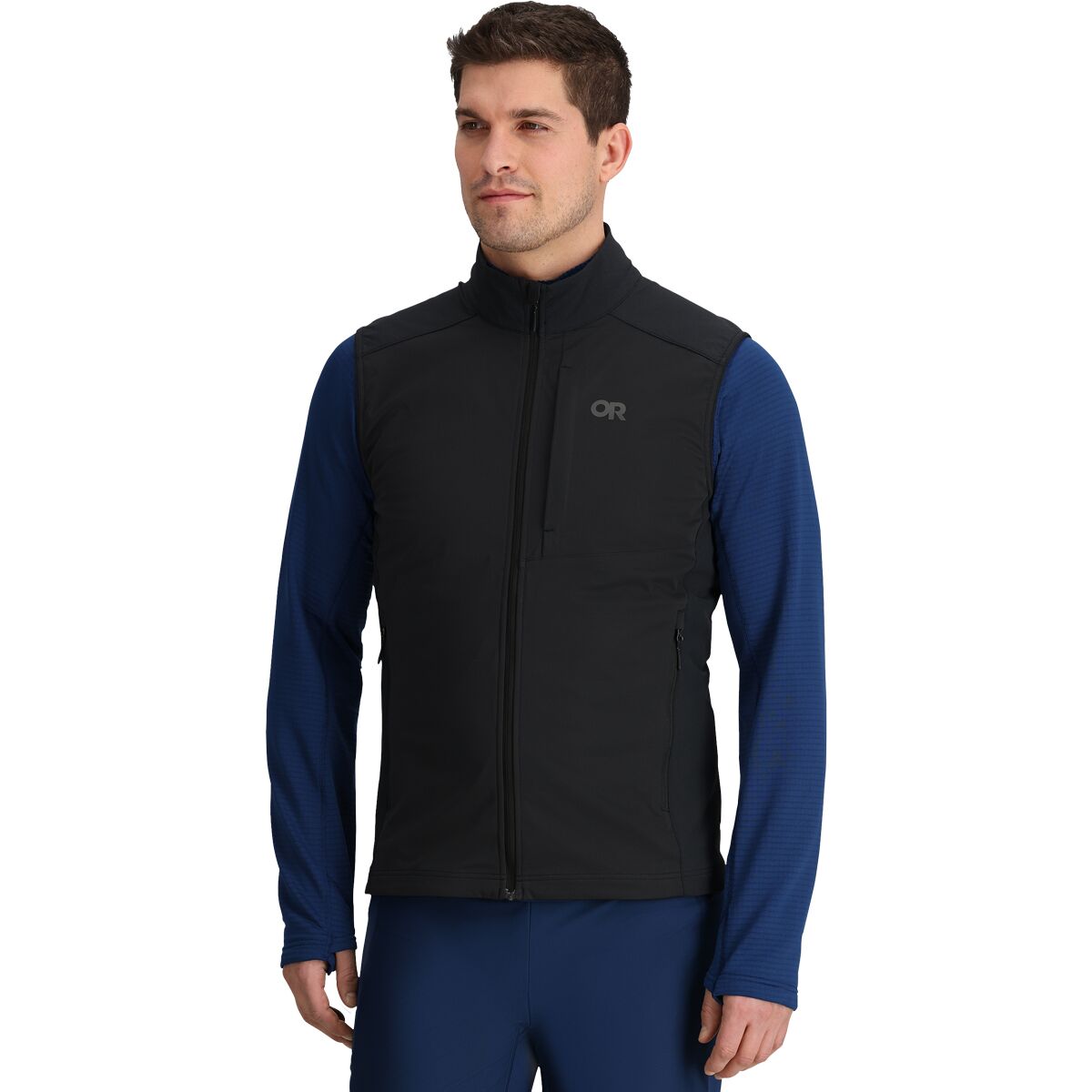 Image of Outdoor Research Deviator Wind Vest - Men's Black, S