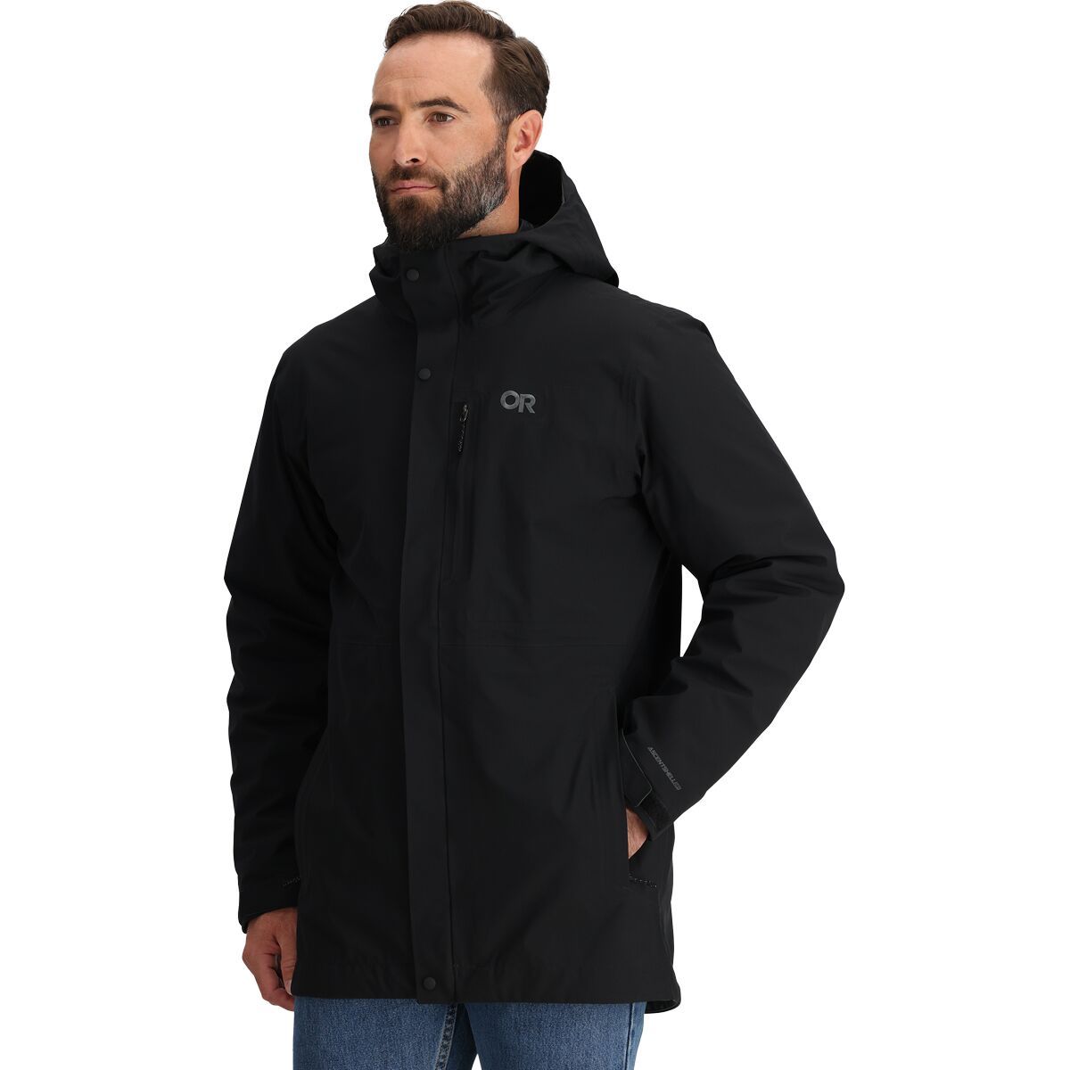 Image of Outdoor Research Foray 3L 3-in-1 Parka - Men's Black, XL