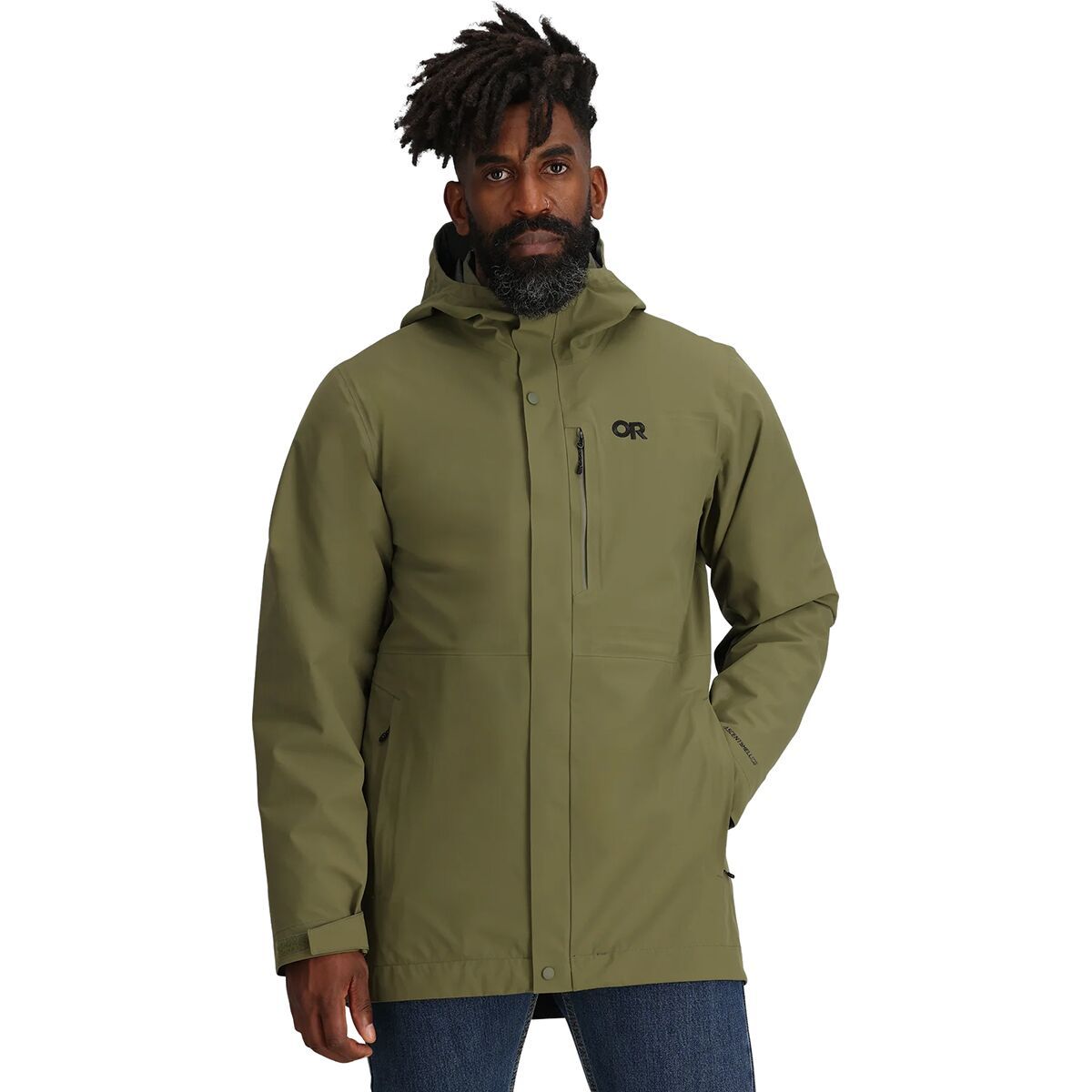 Image of Outdoor Research Foray 3L 3-in-1 Parka - Men's Ranger Green, M