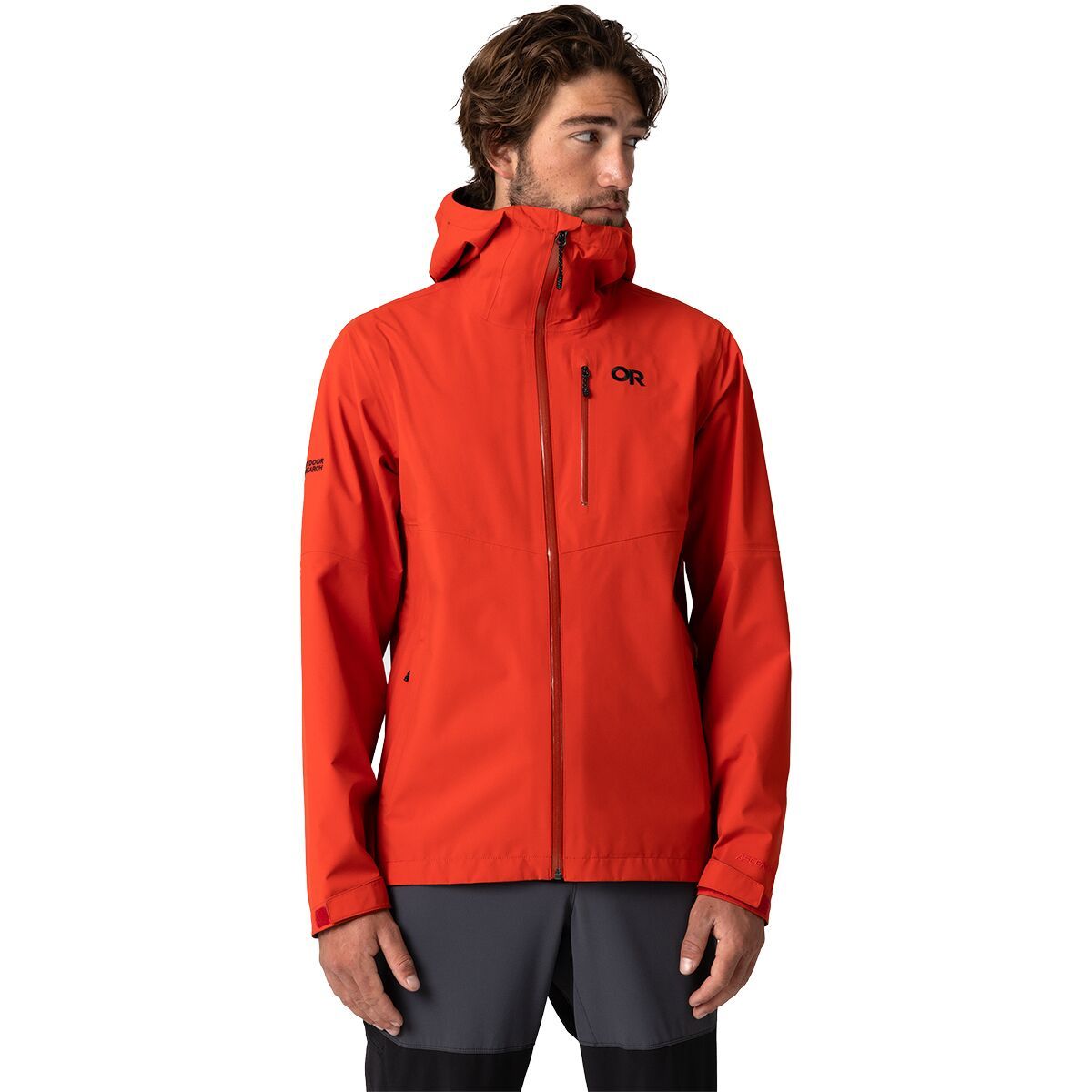 Image of Outdoor Research Foray 3L Jacket - Men's Cardinal, XXL